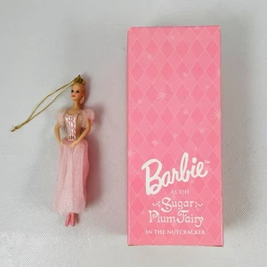 🌟Avon Barbie Sugar Plum Fairy from the Nutcracker Porcelain Ornament, 1997 - Picture 1 of 5
