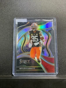2023 Panini Select Myles Garrett #232 Silver Prizm Die-Cut Club Level Browns - Picture 1 of 2