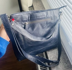 Handtasche, Umhängetasche von the chesterfield brand in Blau, Ledertasche - Bild 1 von 3