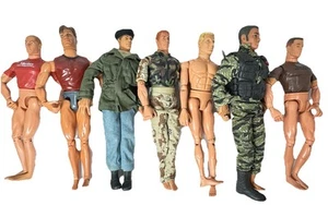 Vintage 90er GI Joe Action lose Militär Actionfiguren 12" Menge 7 - Bild 1 von 2