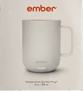 BRAND NEW Ember Temperature Control 10 oz Smart Mug 2 White CM19 SEALED - Picture 1 of 8