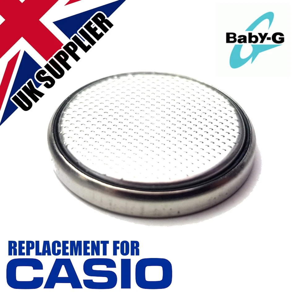 Batería de reloj de repuesto para Casio G-Shock Baby-G tipos BGD-140 BGD-141 BGS-100 Foto 1 de 1