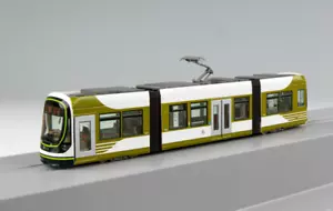 Kato 14-804-5 Hiroshima Straßenbahn Typ 1001 Greenmover (Hiroden Bus) LEX - N - Bild 1 von 4