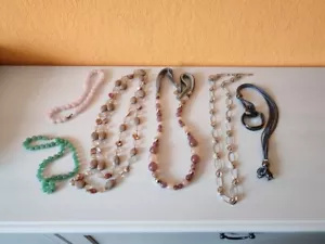 7 Ketten/1 Kette mit Ohrringen/Accessoires Riani/Luisa cerano Schlüsselanhänger - Bild 1 von 9
