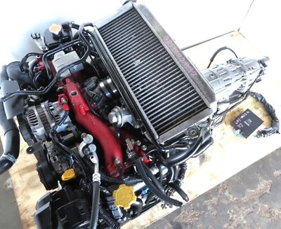 2008-2021 SUBARU WRX STI IMPREZA 2.5L ENGINE AUTO TRANSMISSION JDM EJ257 EJ25 - Image 1 of 4
