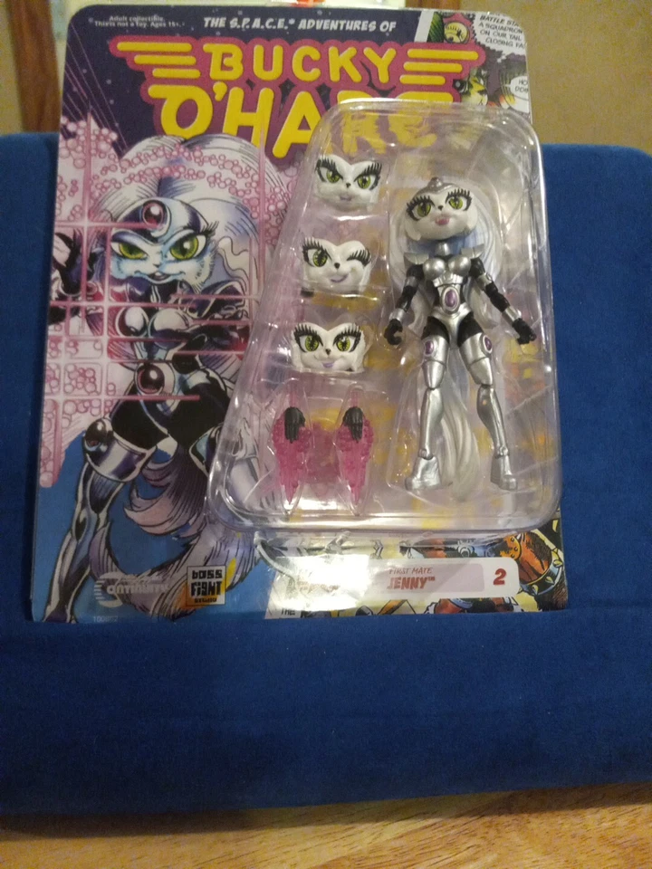 Figura de acción coleccionista Bucky O'Hare First Mate Jenny Boss Fight Studio 2017 nueva Foto 1 de 1