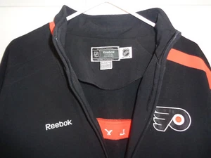 Men's Reebok - NHL - Philadelphia Flyers - Black - Hockey Jacket - Size XL - Picture 1 of 1