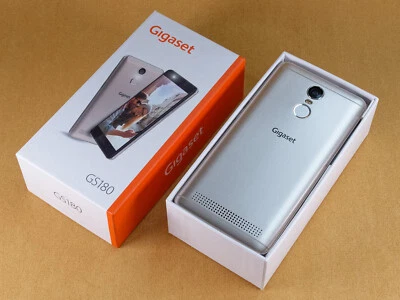 Gigaset GS180 Smartphone 5 Zoll Display 16 GB Android ### Champagne ### NEU ### - Bild 1 von 4