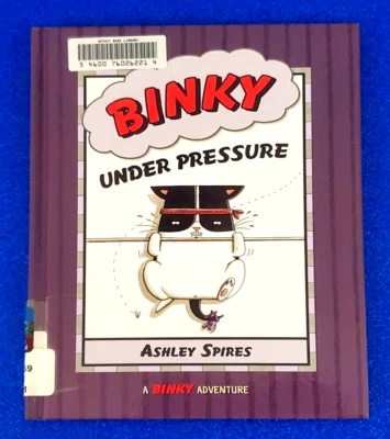 BLINKY UNDER PRESSURE HARDCOVER CHILDREN'S GRAPHIC NOVEL COMIC BOOK SHIPS FREE - Image 1 of 4