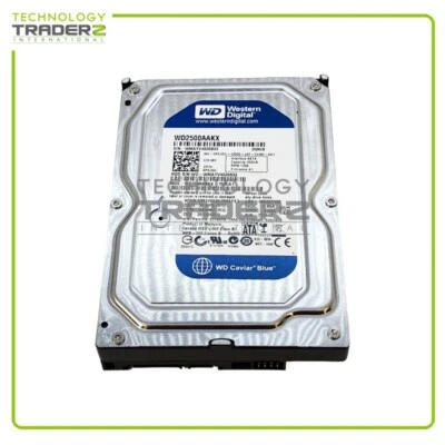 P5JDG Dell 250GB 7.2K SATA 6Gbps 3.5" 16MB Hard Drive 0P5JDG WD2500AAKX-753CA1 - Image 1 of 2