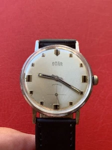 BEAUTIFUL ARSA MEN’S WATCH, SWISS MADE. RARE UNITAS 6310 MOVT.(WEHRMACHTSWERK). - Picture 1 of 8