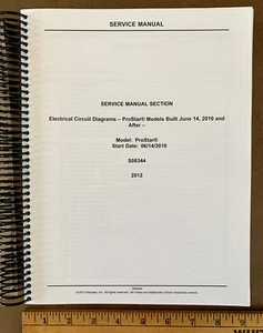 2012 International ProStar Service Manual of Electrical Circuit Diagrams S08344 - Picture 1 of 12