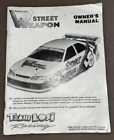 Vintage Team Losi  Street Weapon Touring Car Owners Manual w/ IWC Setup Sheet