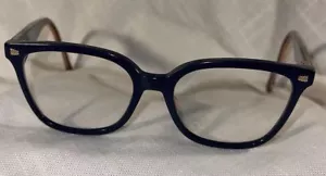 Roberto Cavalli Eyeglass Frames Murlo 5078-3 Blue Gold Sparkle 52 17 140 - Picture 1 of 15