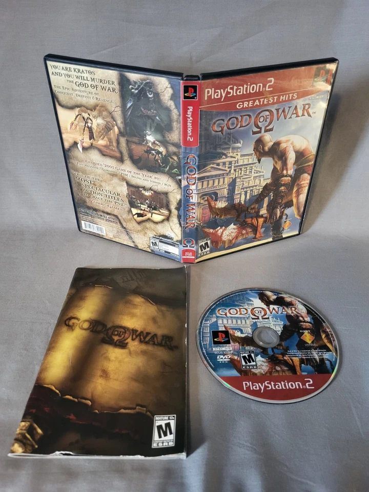 God of War, PS2, Complete, Authentic! - Image 1 of 1