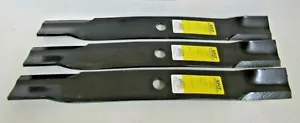 3 USA blades .313" will fit JOHN DEERE 60" ZTRAK Z925M Z930M Z930R Z950A Z960A - Picture 1 of 2