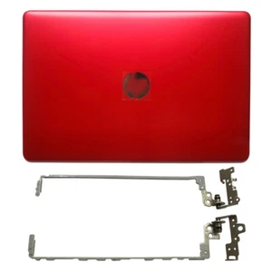 Nuevo para HP Pavilion 15-BS 15-BS234WM 15-BS144WM LCD Cubierta Trasera Roja + Bisagras de Pantalla - Imagen 1 de 3