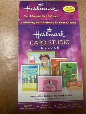 Hallmark Card Studio  Deluxe New CD ROM - Image 1 of 4