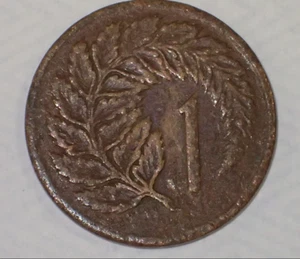 NEW ZEALAND 1 CENT COIN 1967 SN530 - Foto 1 di 6