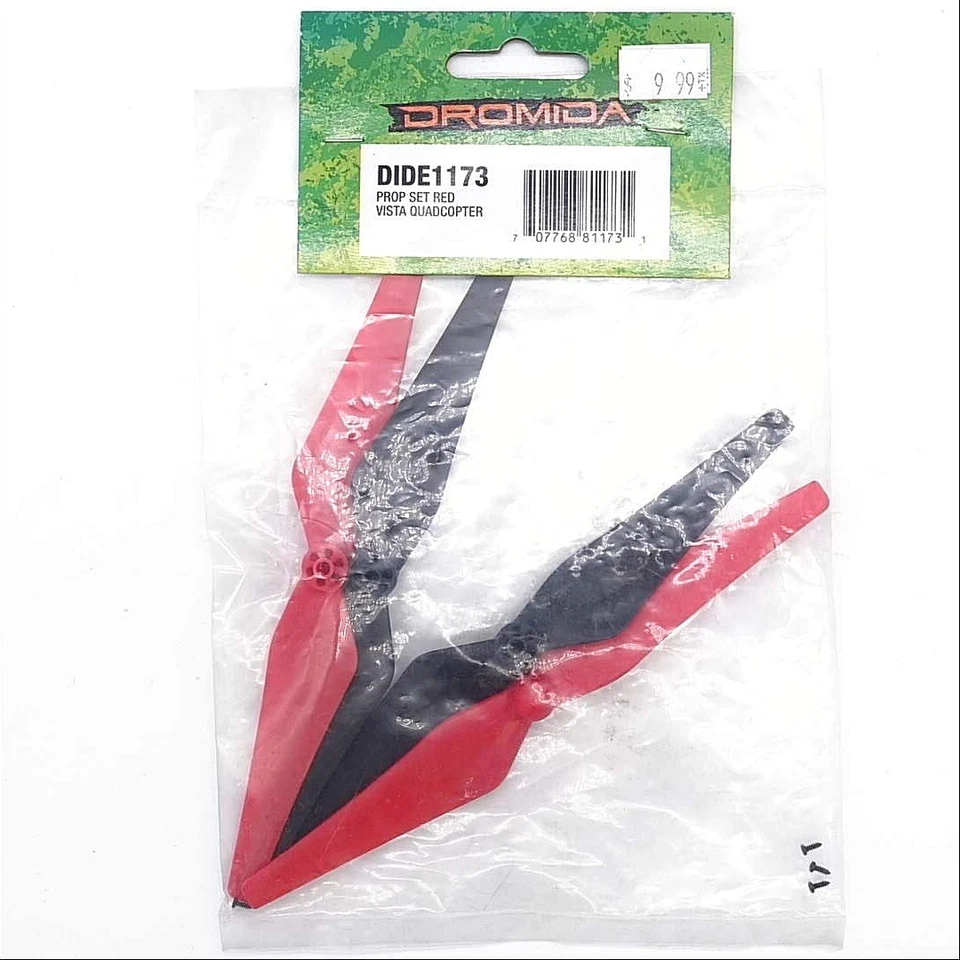 Dromida DIDE1173 Propeller Set, Red/Black: Vista Quadcopter - Image 1 of 1