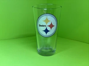 Pittsburgh Steelers NFL Football Bud Light Birra Pinta Bicchiere BUONE CONDIZIONI! - Foto 1 di 6