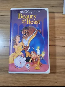 DISNEY'S SUPER RARE PRE RELEASE BEAUTY AND THE BEAST BLACK DIAMOND VHS. - Picture 1 of 10