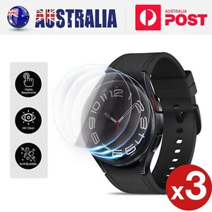 3X For Galaxy Watch 8 7 6 5 Pro Classic 45 43 44 46 47 40 Glass Screen Protector - Picture 1 of 9