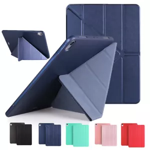 PU Leather Smart Case Stand Cover For iPad Air 4 10.9 9th 8th 7th 10.2 10.5 9.7 - Picture 1 of 50