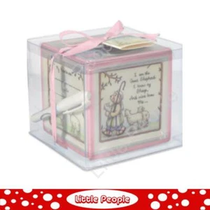 Baby Christening Block Pink Gift Idea very unique - Picture 1 of 1