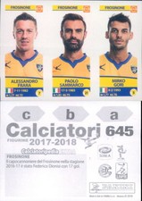 2018 Panini FOOTBALLERS - FIGURE STICKERS N.645 *NEW