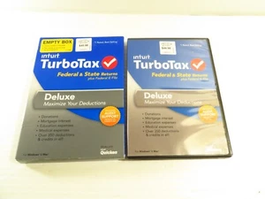 Intuit TurboTax Deluxe Federal State 2013 PC/Mac Software, FREE 2-3 Day Ship!!! - Picture 1 of 5
