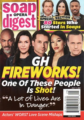 SOAP OPERA DIGEST Magazine July 17 2023 General Hospital Elizabeth Hendrickson - Image 1 of 4