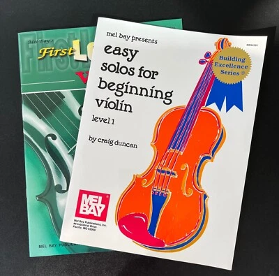 Lot of TWO - Mel Bay's Books for Beginner Violinists by Craig Duncan - NEW - Image 1 of 4