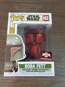 Funko Pop! Vinyl: Star Wars - Boba Fett #462 (Red Chrome) - (Target Exclusive) - Picture 1 of 6