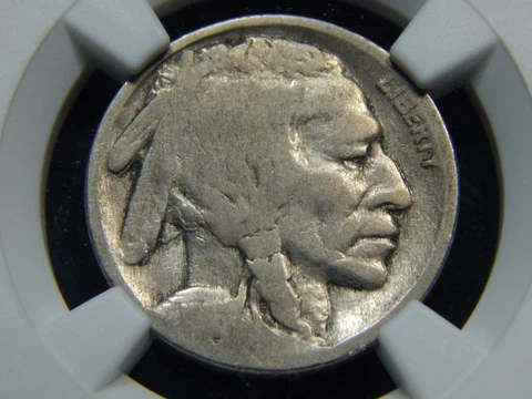 1916 5C Buffalo Nickel DDO Doubled Die Obverse G-4 NGC, Very Rare Variety! Cover