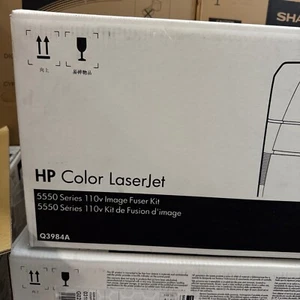 Genuine HP Color LaserJet 110v 5550 Image Fuser Kit Q3984A - Factory Sealed Box - Afbeelding 1 van 3