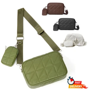 Umhängetasche Crossbody-Bag Damen Tasche Handtaschen und Geldbörsen Set Freizeit - Bild 1 von 11