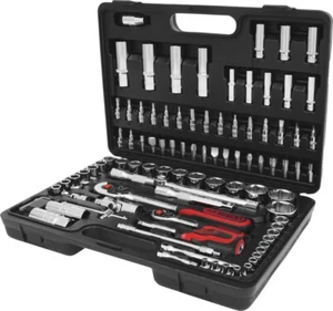KS Tools 1/4"+1/2" CHROMEplus Steckschlüssel-Satz, 96-tlg. - 918.0796 - Picture 1 of 2
