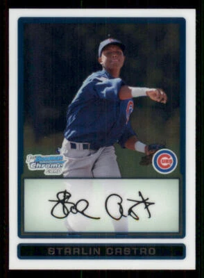 2009 Bowman Chrome Prospects #BCP183 Starlin Castro - Image 1 of 2