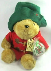  Oso Paddington Peluche 16" Sears Kids 1994 Navidad Peluche con Adorno  - Imagen 1 de 6
