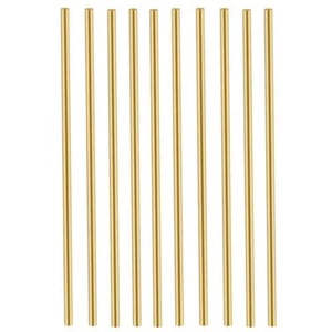 15 pcs 2.5 mm/3/32 inch solid brass rods lathe bar stock kit brass round stoc - Picture 1 of 5