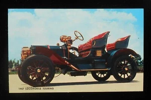 1950s 1907 Locomobile Touring Early Automobile Postcard - Imagen 1 de 1