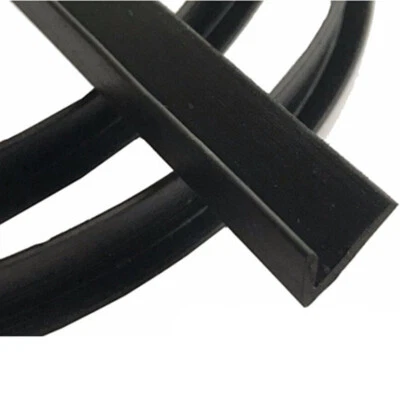 Car Side Window Trim Moulding Rubber Weatherstrip Noise Absolution Seal Strip 4M - Image 1 of 4