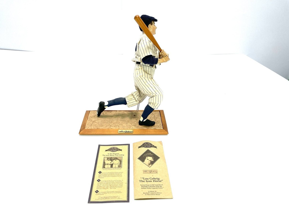 【Salvino】Lou Gehrig フィギュア バッティングポーズスタチュー Lou Gehrig MLB Action Figures for sale | eBay