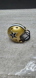Vanderbilt Commodores Gold Revolution Pocket Pro Helmet - SEC. AA - Picture 1 of 8