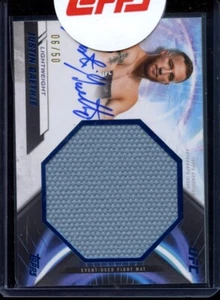 Topps Knockout Justin Gaethe On Card Mat Relic Autograph /50 - Picture 1 of 1