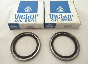 NORS 1960-68 Chevy Pontiac Olds Buick Corvette Front Wheel Bearing Seal VC 46409 - Foto 1 di 6