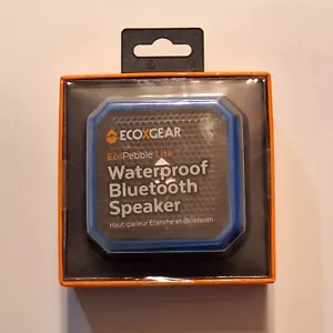 EchoXGear Blue Eco Pebble Lite waterproof bluetooth speaker - Picture 1 of 8