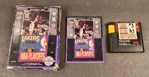 Videojuego Lakers versus Celtics the NBA Playoffs Sega Genesis CARTÓN CIB - Imagen 1 de 3