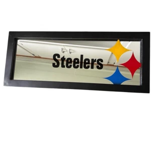 Pittsburgh Steelers 18” Framed Mirror - Picture 1 of 7